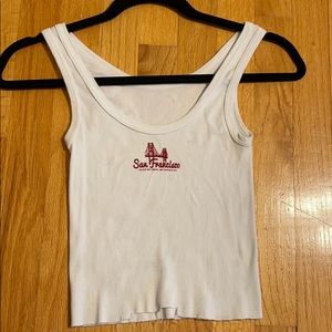 Brandy Melville cropped tank top